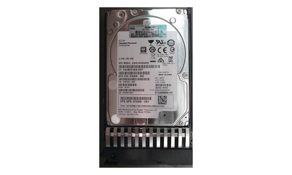 Q2R41A SPS-DRV HDD 2.4TB 12G 10K SFF SAS 512e