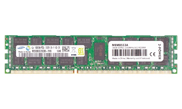 ProLiant DL380p Gen8 Base 16GB DDR3 1333MHz RDIMM LV