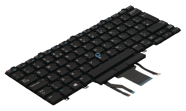 Latitude 5470 Teclado Qwerty retroiluminado (Reino Unido)