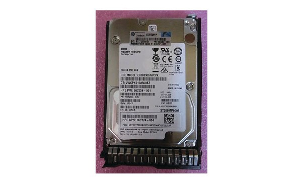 870792-001 300GB SAS 12G 15K SFF SC HDD