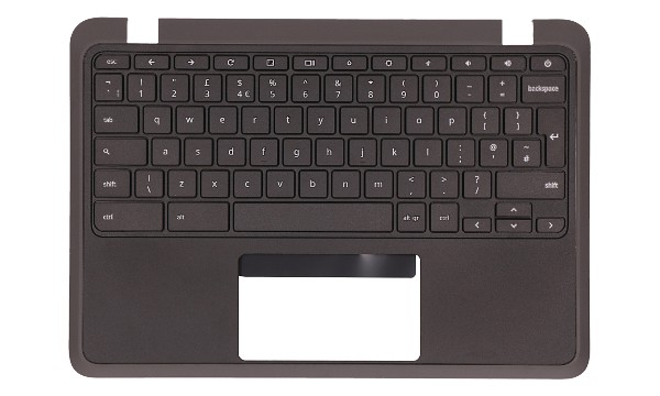 6B.HAVN7.020 Upper Black Cover w/Keyboard (UK)