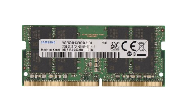 6NX83AA#AC3 32GB DDR4 2666MHz CL19 SODIMM