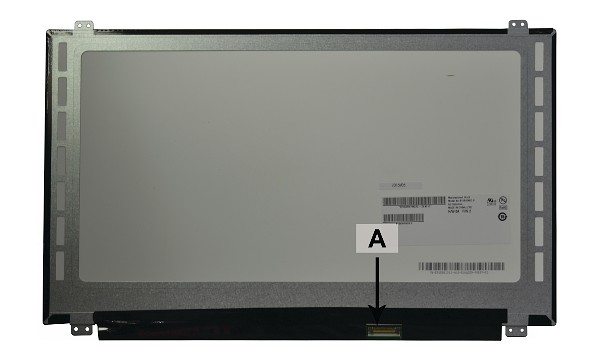 Inspiron 7567 Panel LCD 15,6" 1920x1080 Full HD LED Glossy TN