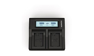 Alpha NEX-5 Cargador de batería doble Sony NPFW50