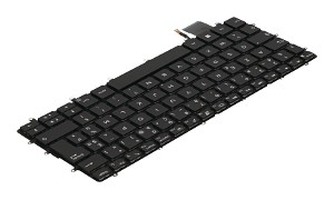 K2NCP FRENCH Backlit Keyboard BLACK