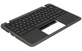 6B.HAVN7.020 Upper Black Cover w/Keyboard (UK)